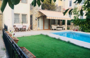 Charming Villa with Private Pool, Garden, Fireplace and Terrace in Fethiye